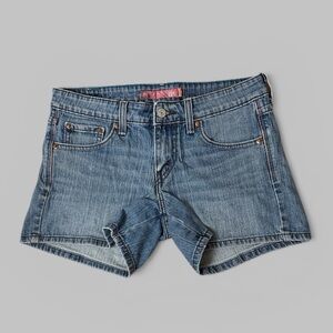 Levi's Vintage Too Superlow 524 Medium-Wash Denim Shorts